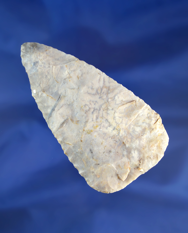 3 1/2" Flint Ridge Flint Blade found in Ohio.
