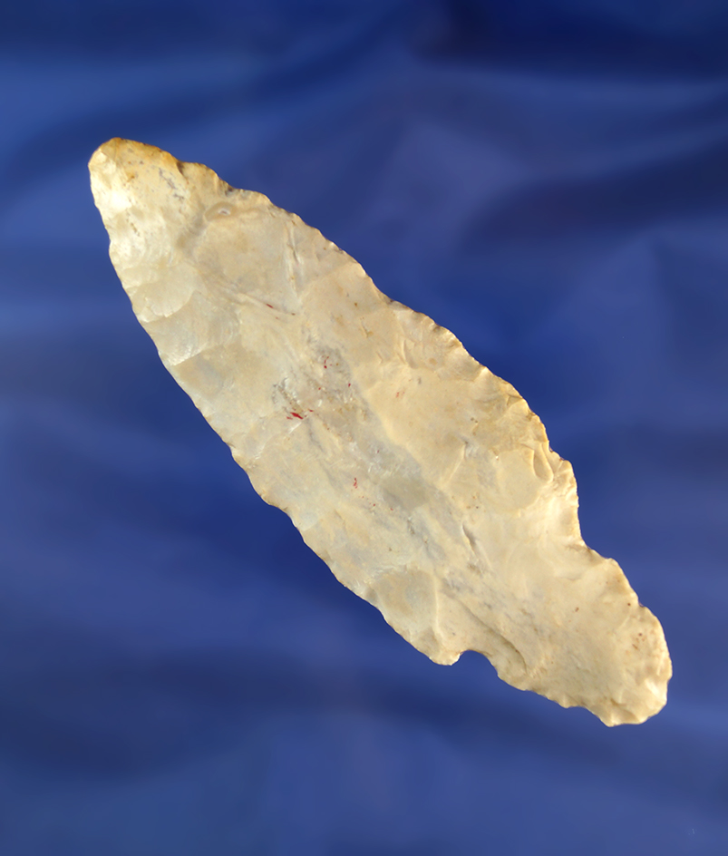 3 15/16" Flint Ridge Flint Turkeytail found in Ohio.