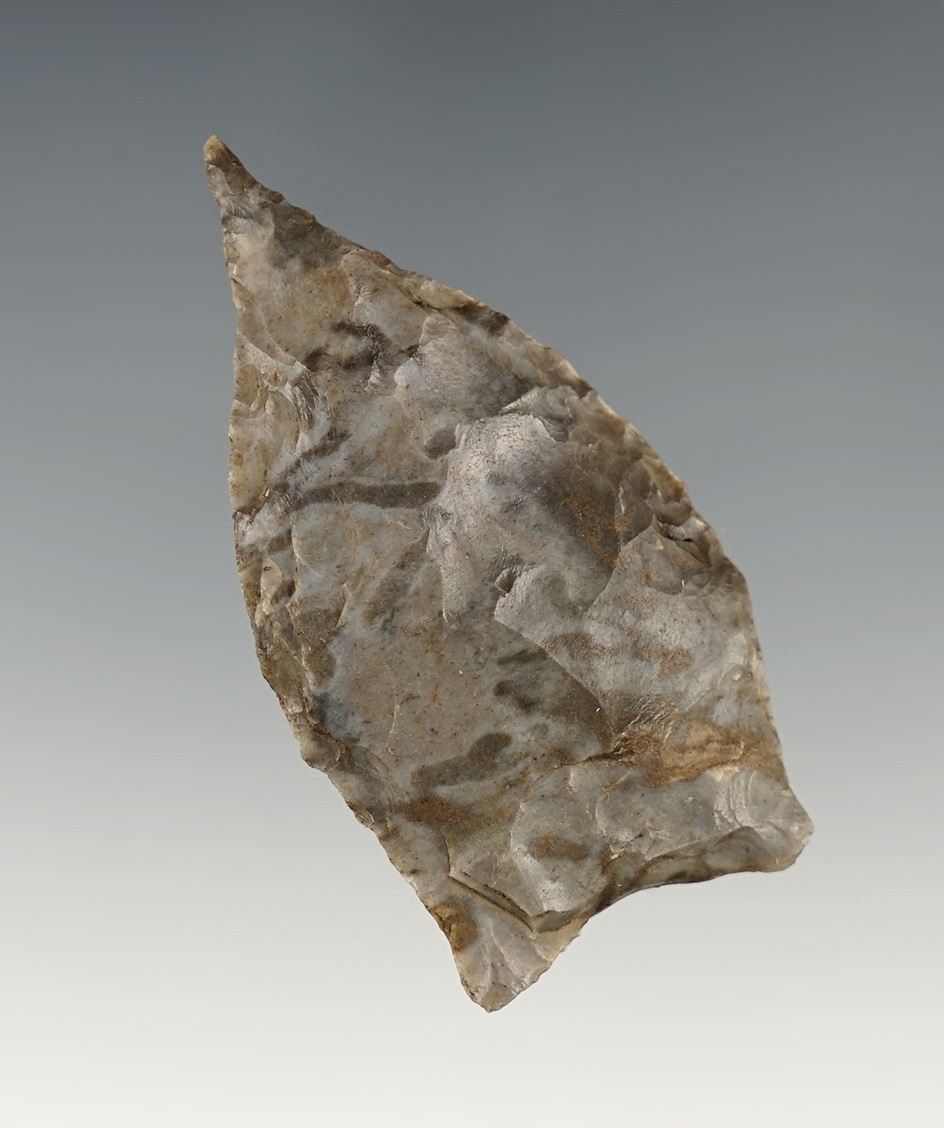 Needle Tip 2 1/8" Copena found in Lincoln Co., Kentucky. Ex. Gary Noel and Larry Garvin.