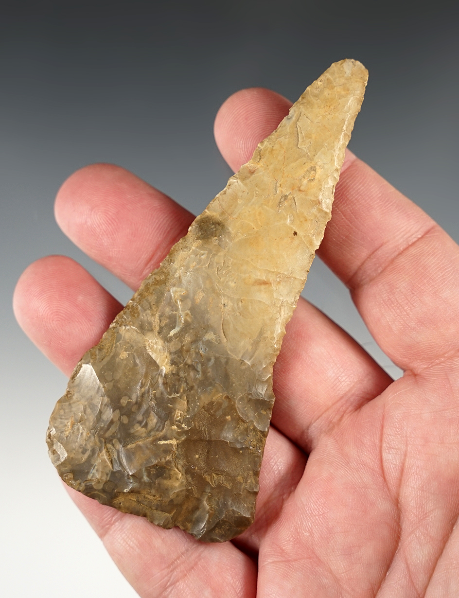 Heavily patinated 3 15/16" Ohio Cobbs Knife.