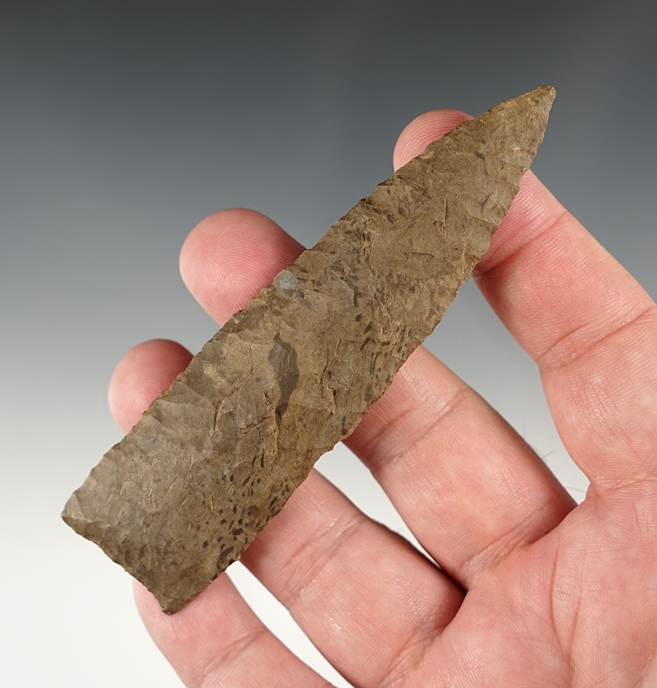 4 1/4" Tennessee Plainview that is well made. Comes with a Davis COA.