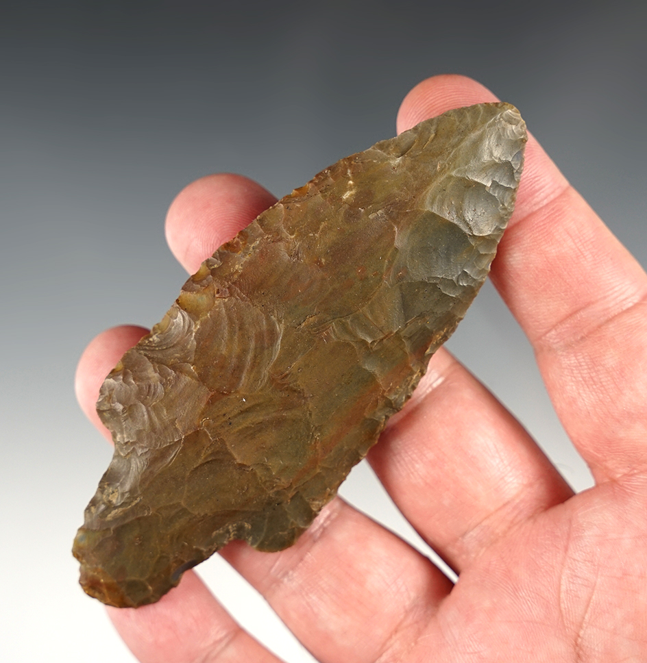 4 1/16" Kentucky Adena that is nicely made.