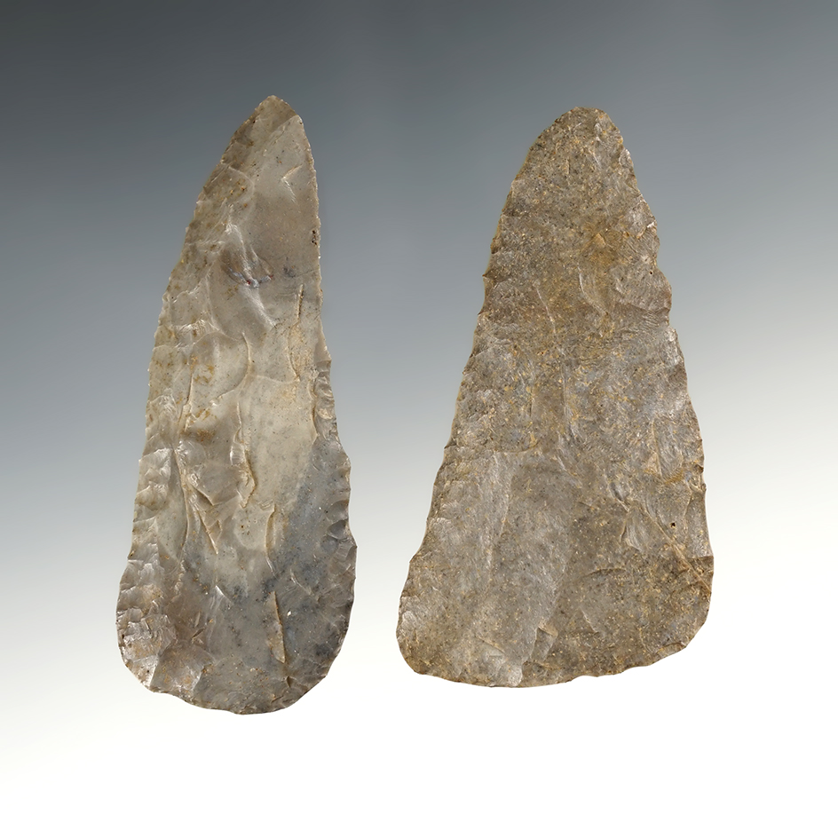 Pair of nicely made Kentucky Knives. The largest is 3".