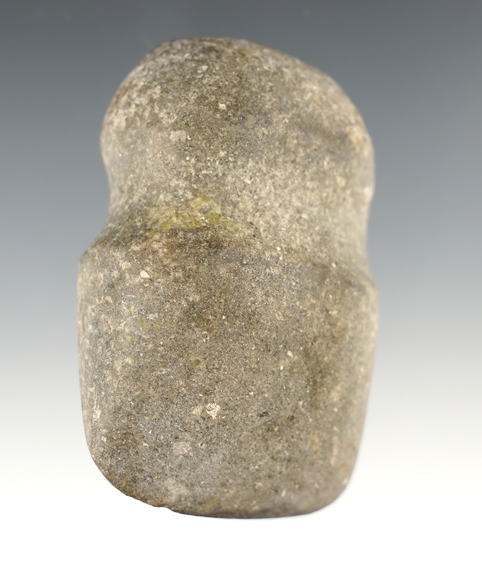 2 1/2" Miniature 3/4 Groove Axe found in the Eastern U.S. Good overall polish.