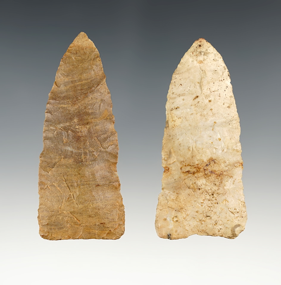 Pair of Kentucky Copena's in nice condition. The largest is 2 7/8".