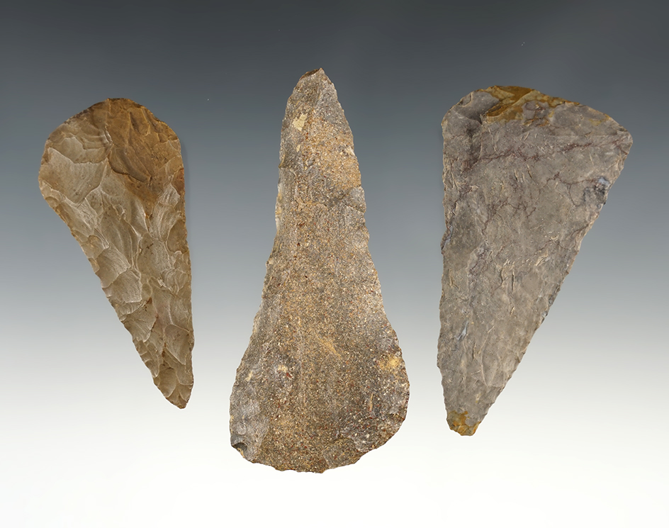 Set of 3 Kentucky Knives that are well made. The largest is 3 9/16".