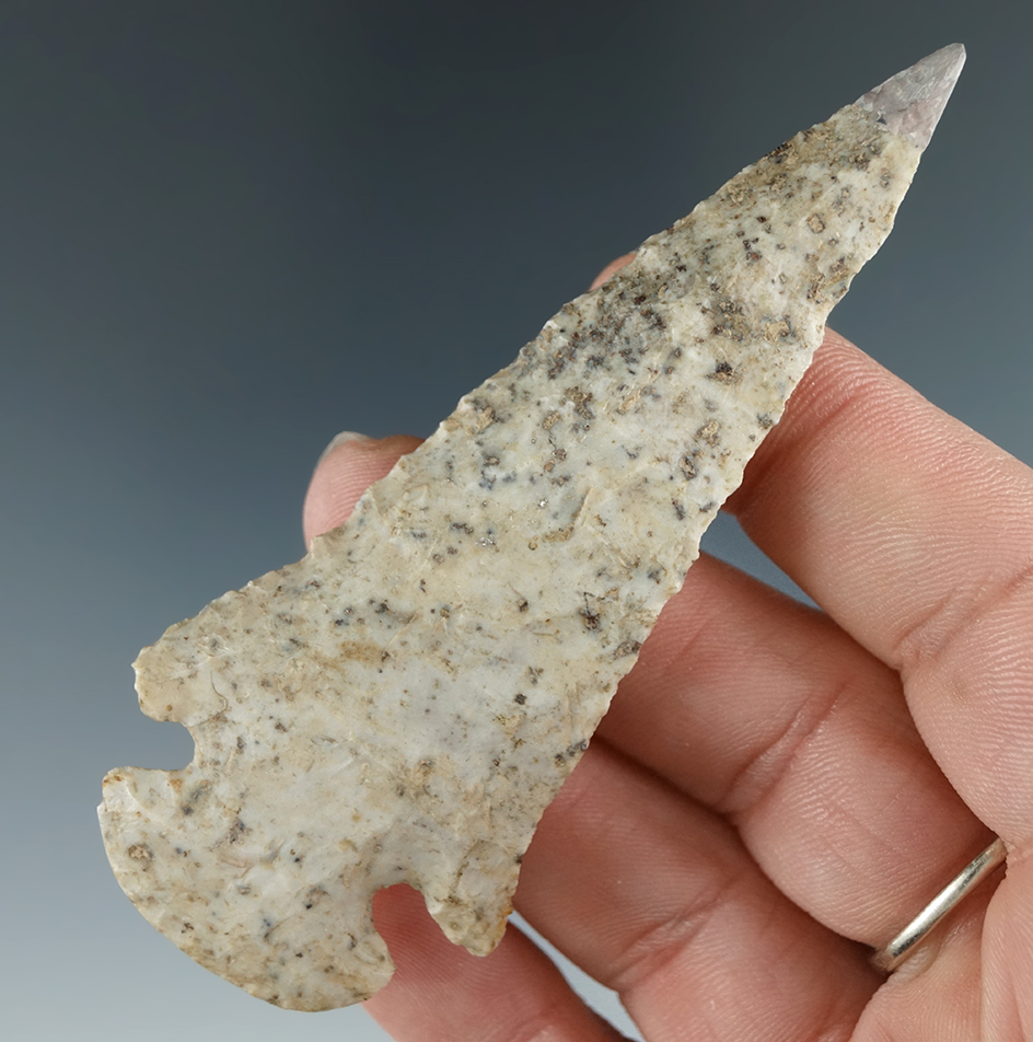 Dovetail found in Illinois with restoration to 5/16" of tip.