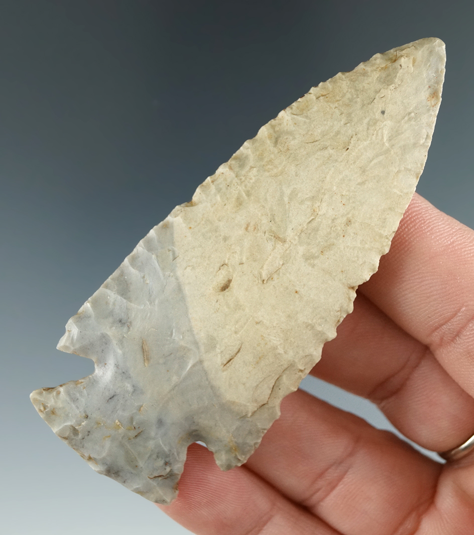 3 1/8" Dovetail found in Kentucky. Ex. Gene Dethrow.