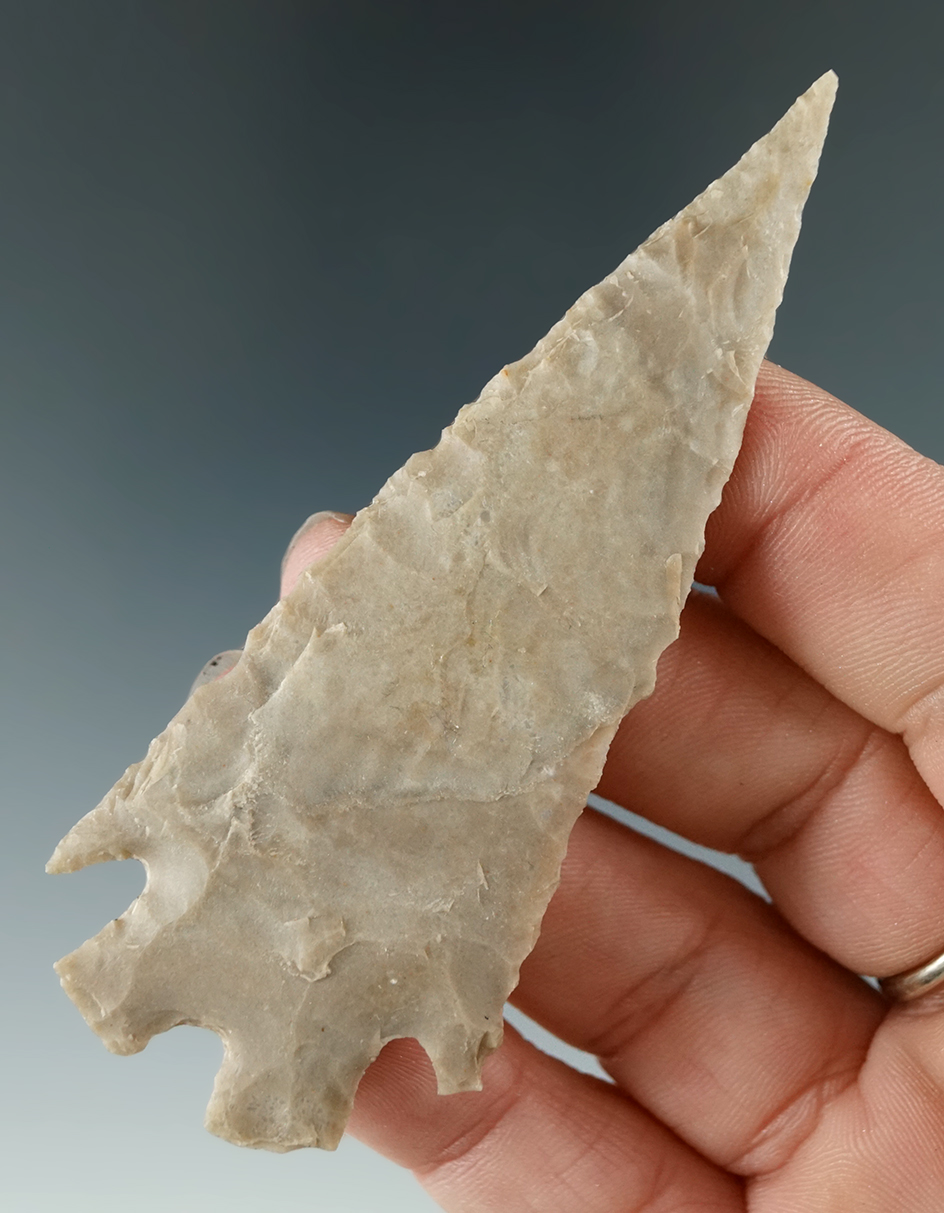 Ex. Museum! 3 5/16" needle tip Montell point found in central Texas.