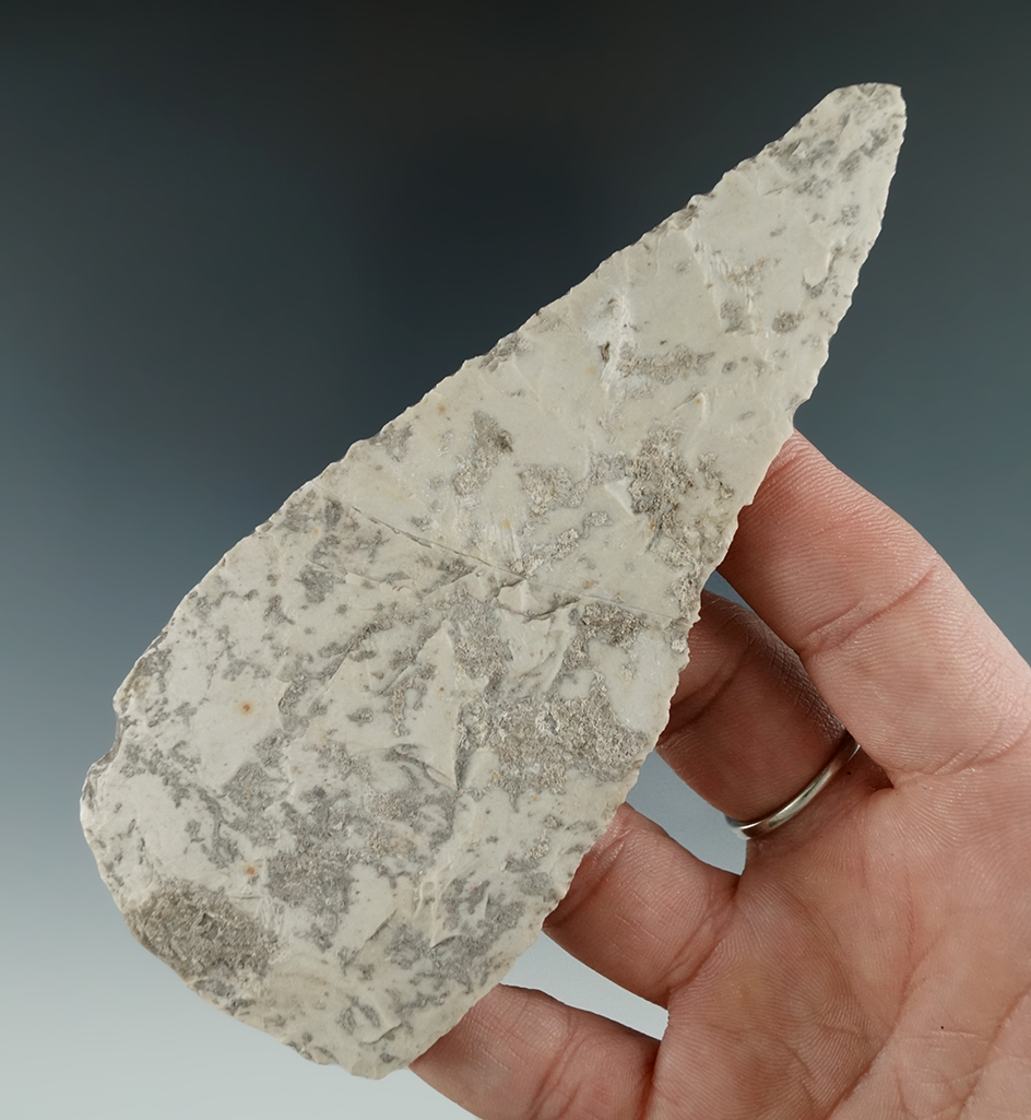 Ex. Museum! 4 13/16" Covington Blade that is broken and glued tight at the midsection - Texas.