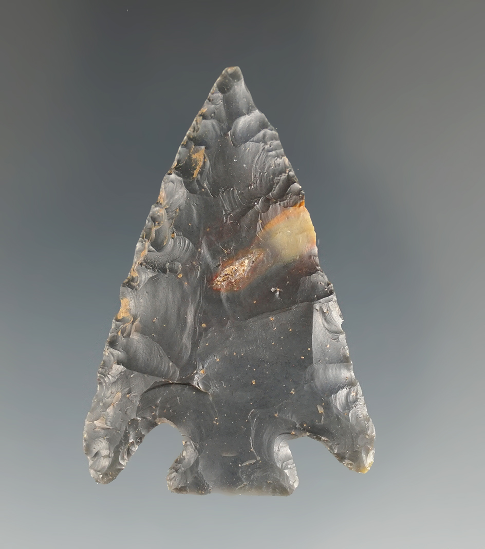 2" Cornernotch made from attractive material found in Hardin Co.,Kentucky.