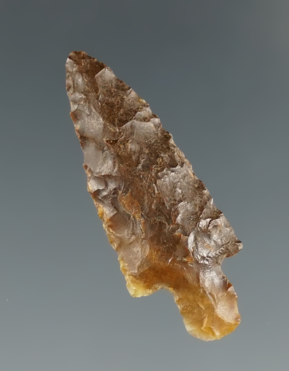 1 1/4" Wallula Gap Rectangular Stem  made from attractive agate found near the Columbia River, OR