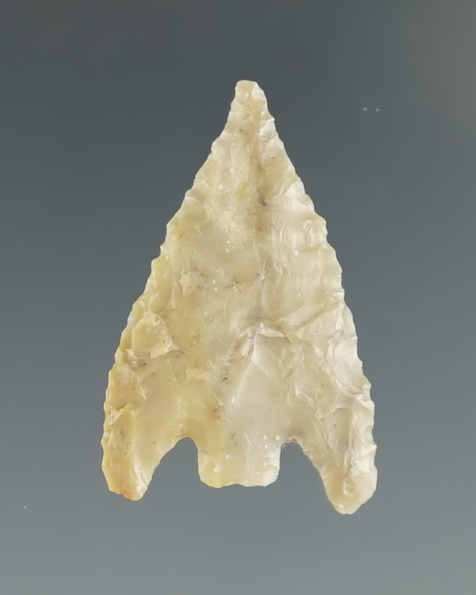 Ex. Museum! 1" nicely styled Gunther point found in southern Oregon.