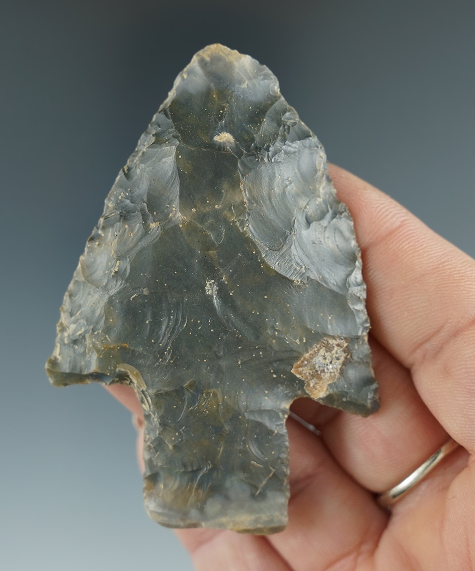 2 15/16" Adena Knife found in Kentucky.