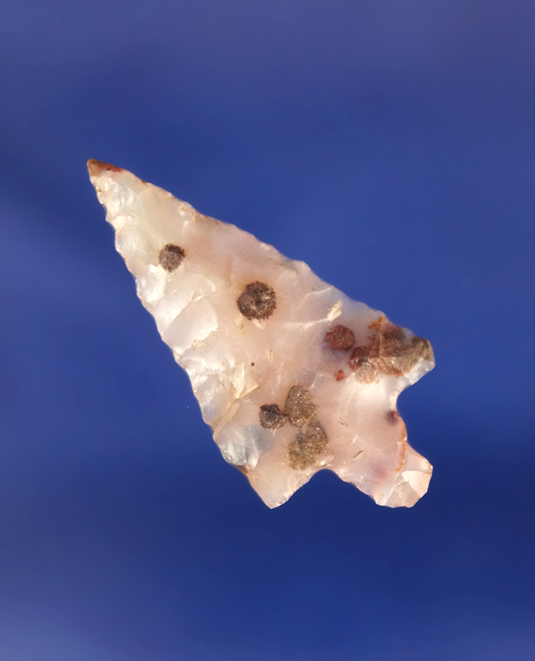1 1/8" translucent Wallula found near the Columbia River made from highly translucent agate.