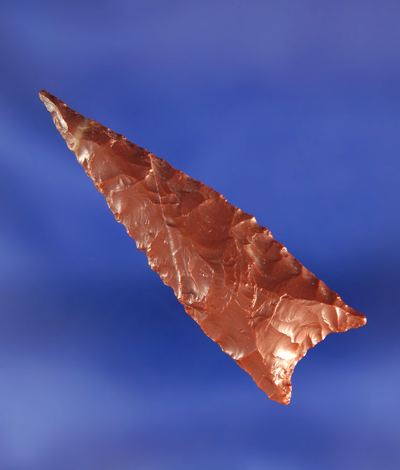 Beautiful 1 11/16" brown Jasper Triangular found in Oregon.
