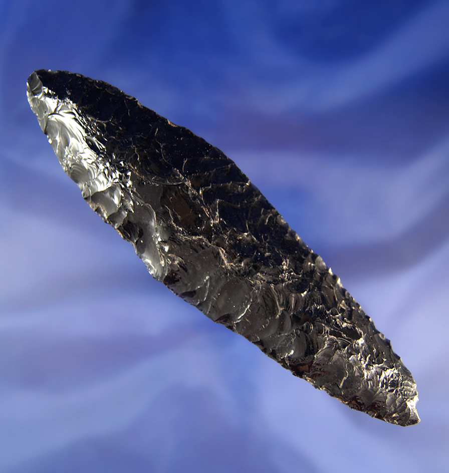 5 7/8" Great Basin Four-Way Knife - near Crump Lake, Lake County Oregon. Stermer COA.