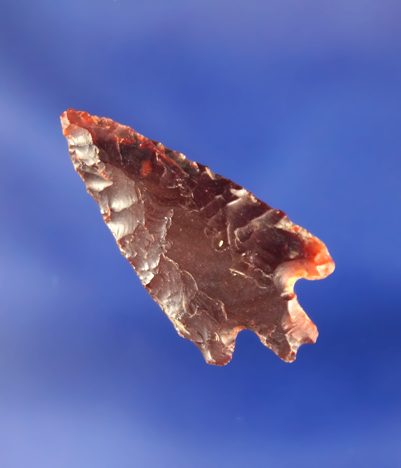 1 1/8" Split-Stem Gempoint found near the Columbia River, Oregon.