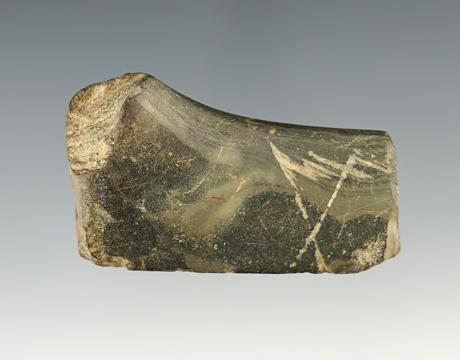 1 7/8" Birdstone found in Jay Co., IN -anciently salvaged.