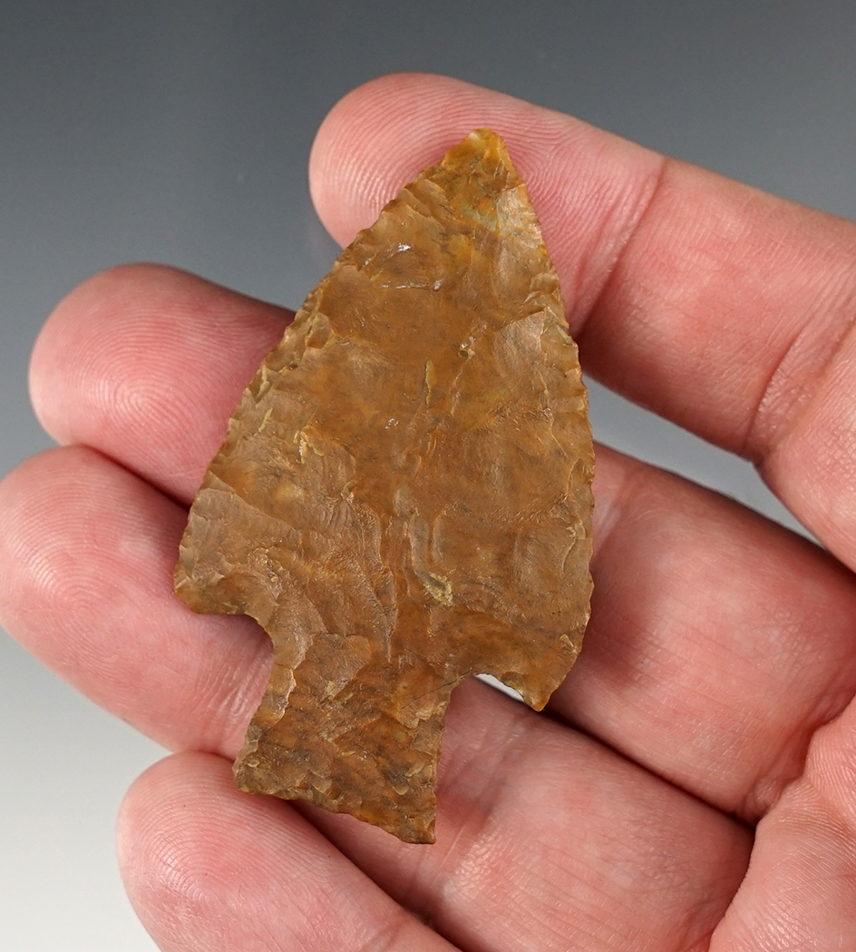 2 1/4" Hopewell - Ross Co., Ohio. Ex. Hooks.