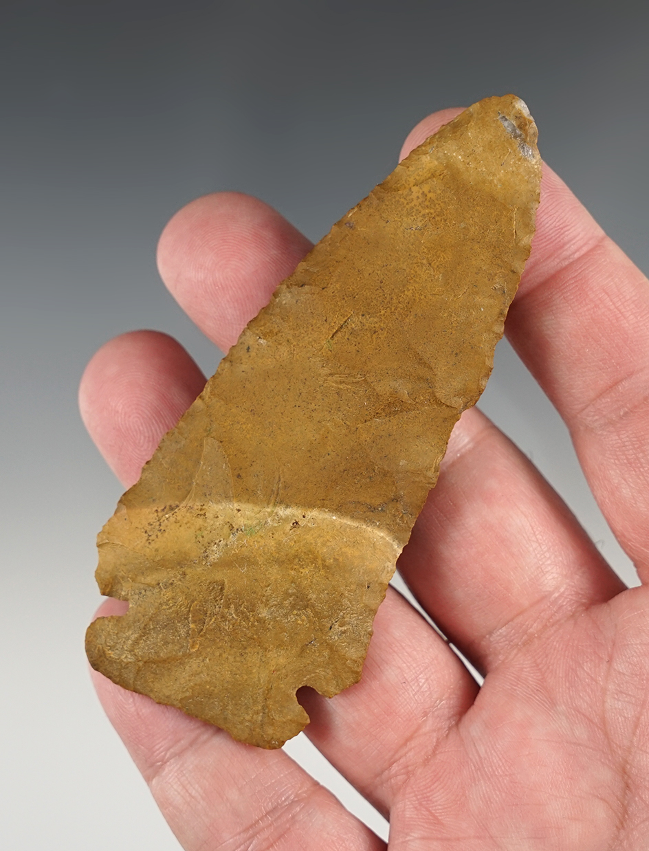 3 5/8" Dovetail - Hocking Co., Ohio. Ex. Hooks.