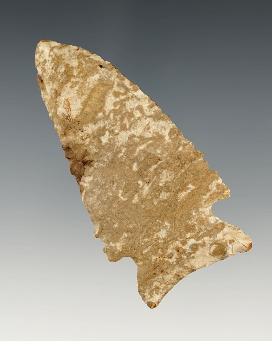 2 7/8" Archaic Kirk found in Ohio.