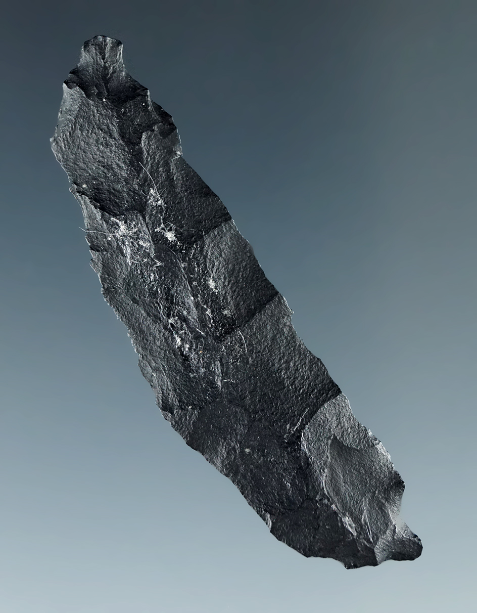 2" Paleo Crescent found in Lake County Oregon.