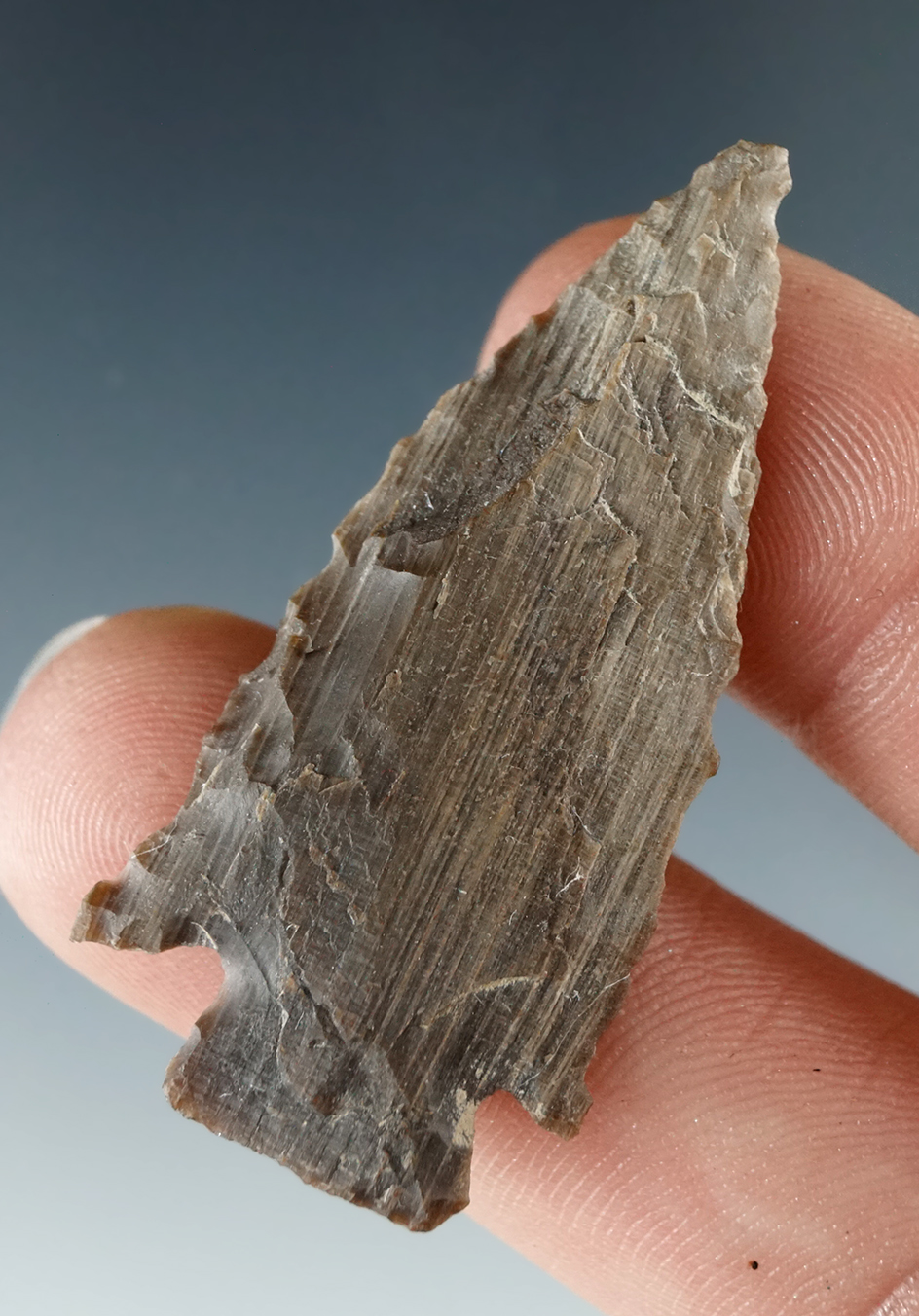 1 3/4" Cornernotch made from petrified wood found near the Columbia River.