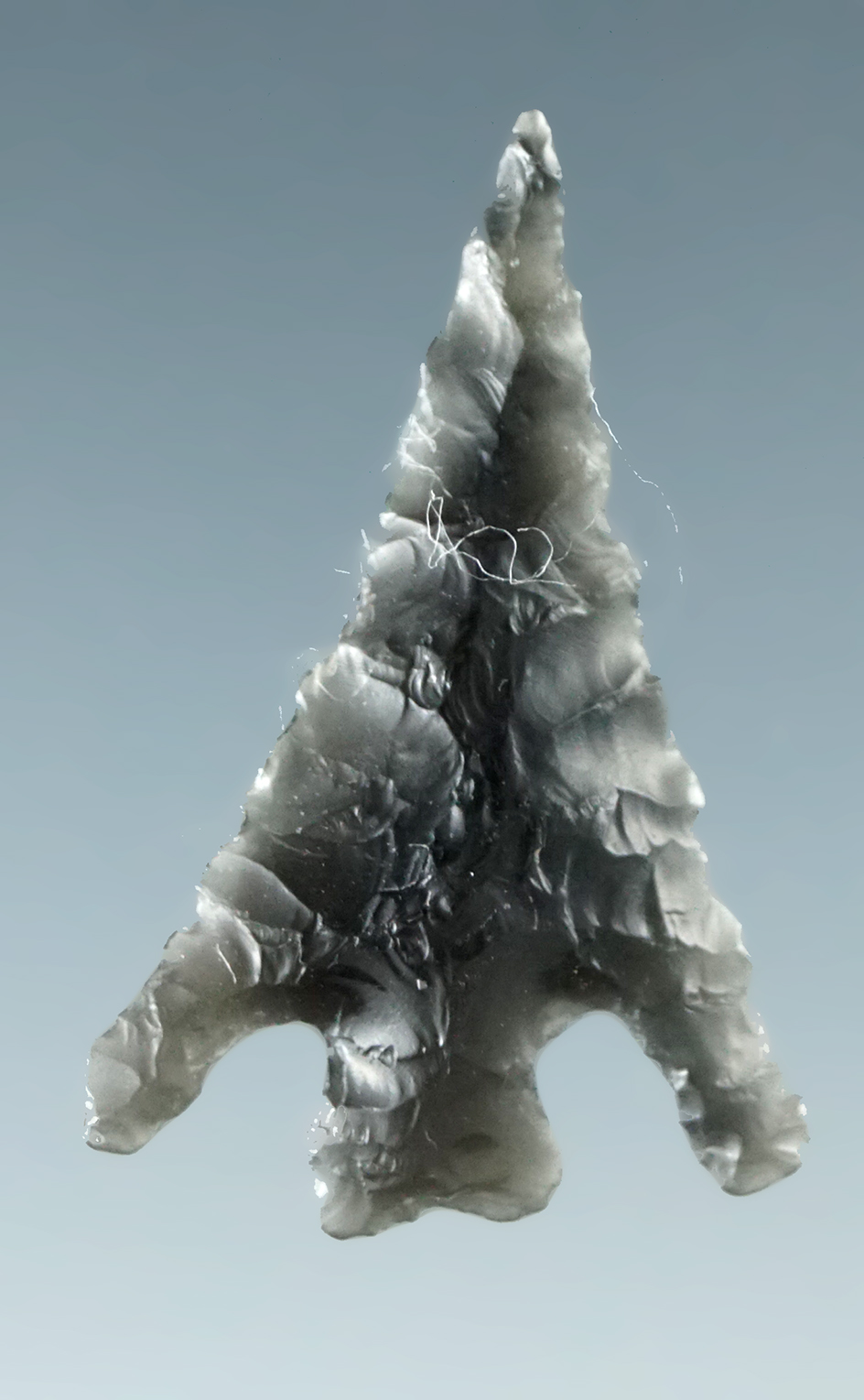 15/16" nicely styled Columbia Plateau made from semi translucent obsidian found near the Columbia.