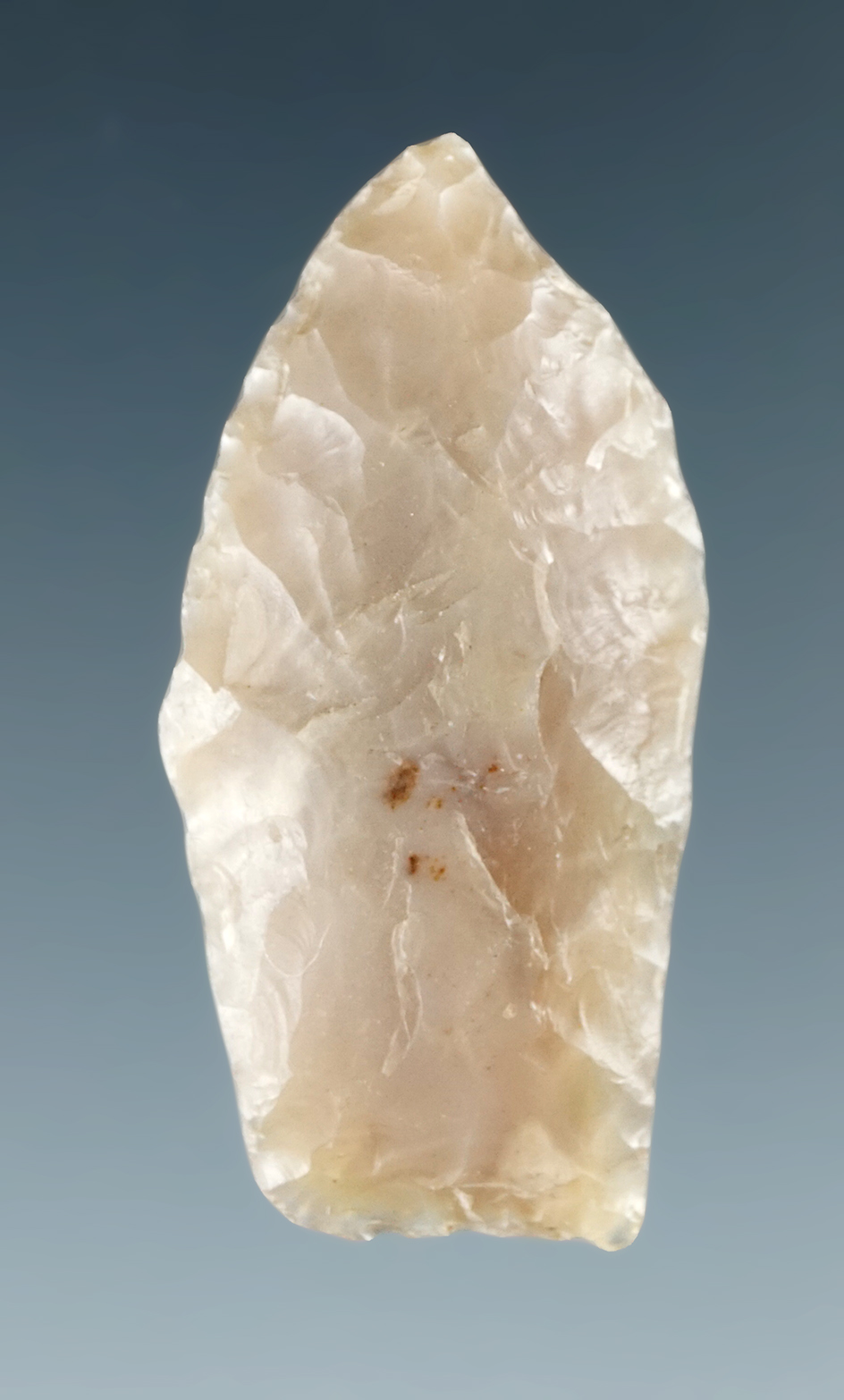 1 3/16" Paleo Spedis points made from quality material found near the Columbia River.