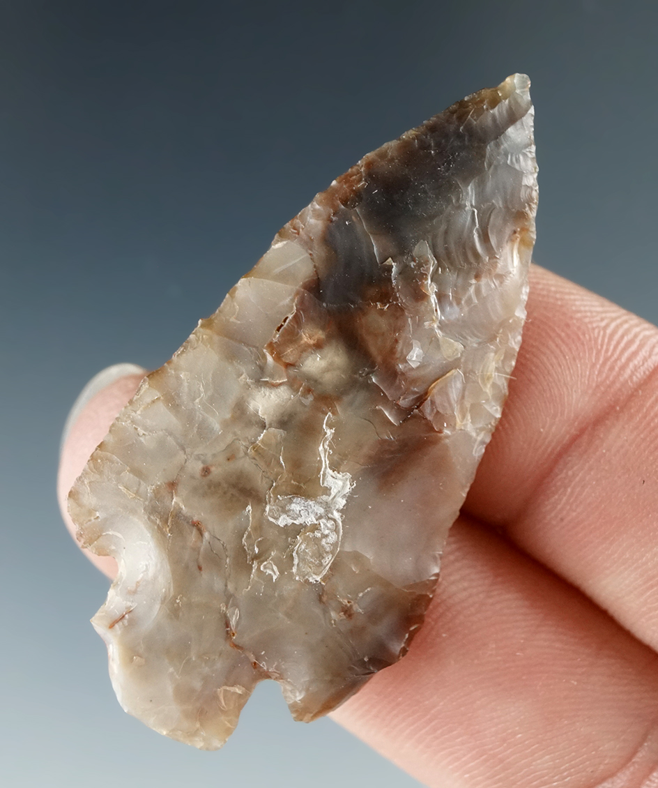 1 13/16" Quilomene Bar made from attractive multicolored agate found near the mid-Columbia River.