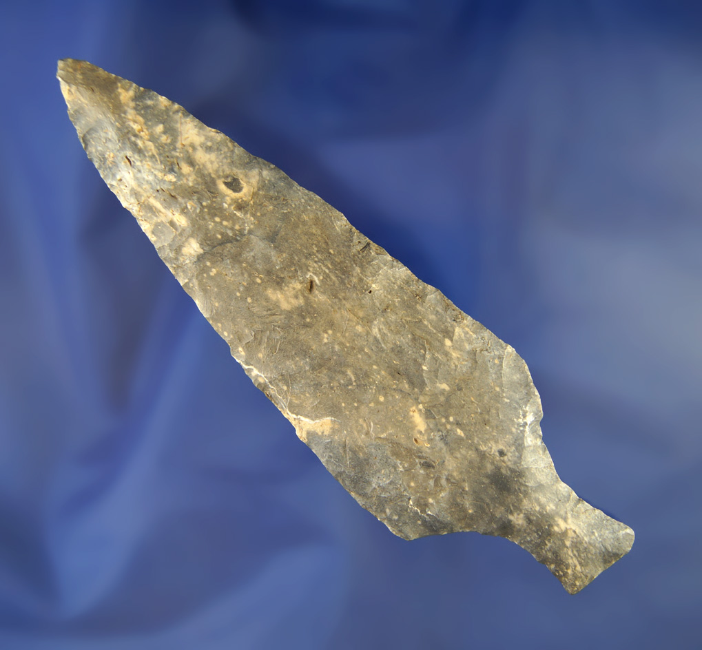 Large 5 1/16" Ashtabula  found in Akron, Summit Co.,  Ohio. Ex. Gilbert Dilley, Todd Harding.
