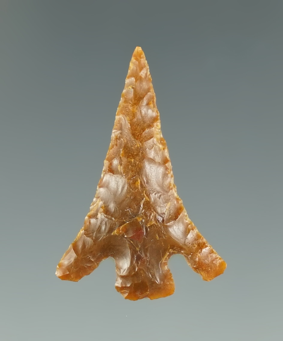 1 1/16" Columbia Plateau found in the Columbia River made from attractive material.