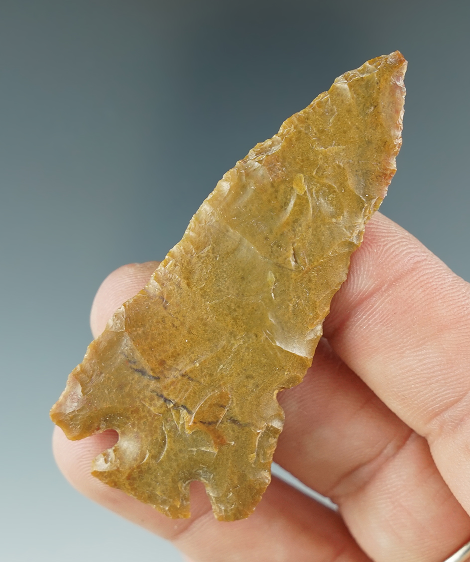 Large 2 1/2" Quilomene Bar found near the Mid Columbia River in the 1950's. Ex. Heimbigner.