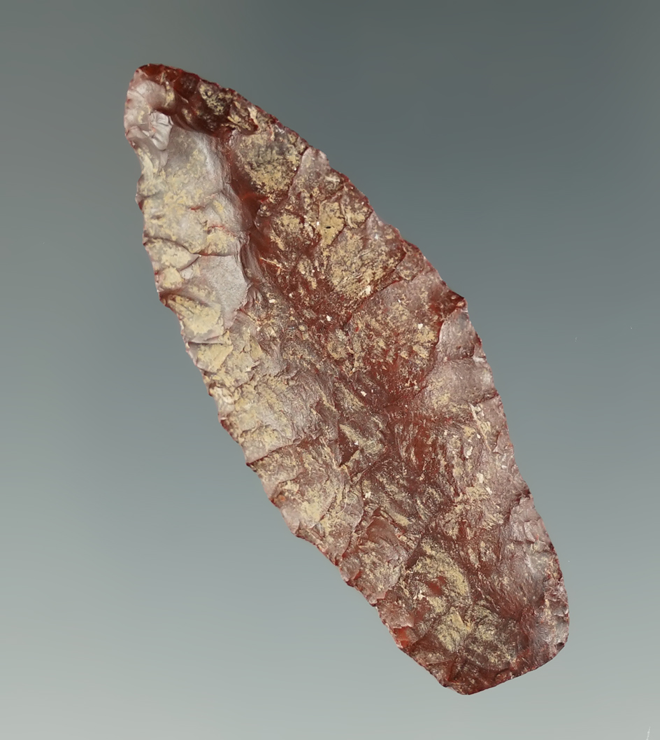 2" Paleo Parman found near Crooked River, Central Oregon. Ex. Ashlock Collection.