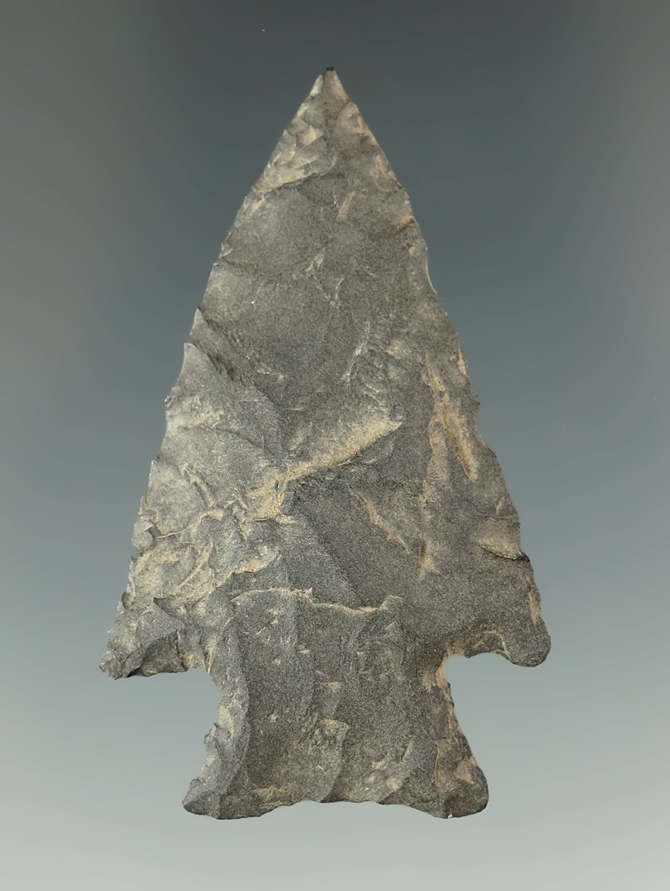 2" Snake River Cornernotch found in the 1950's near the Columbia River. Ex. Charles Hall.