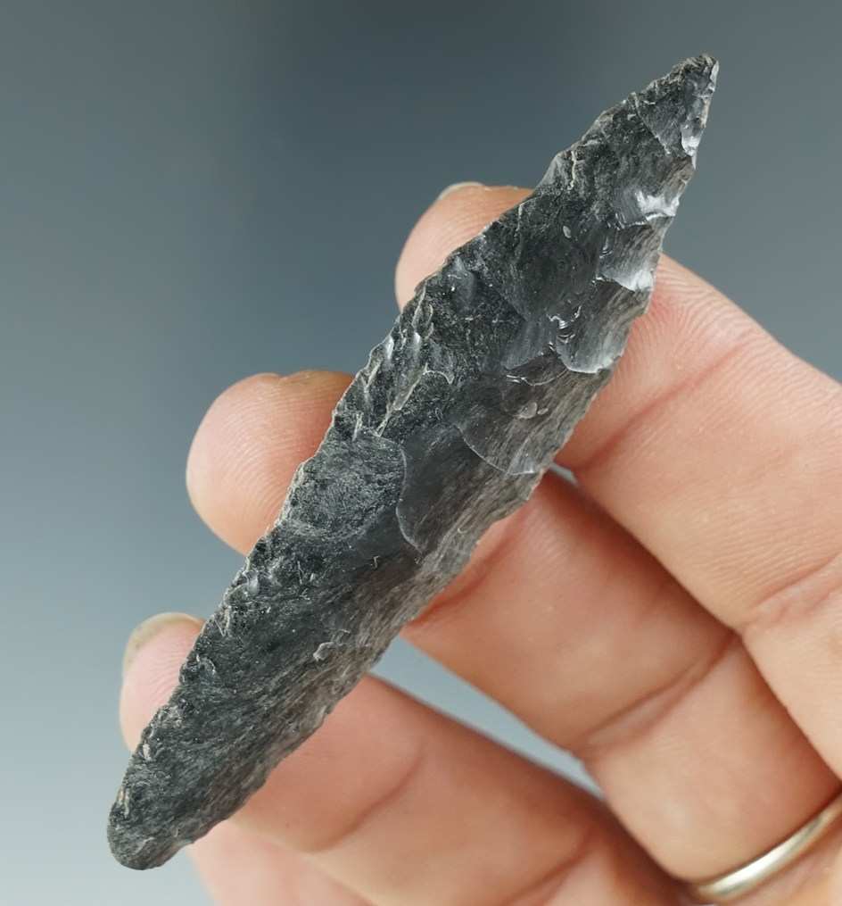 2 3/4" Paleo Haskett Dart found on a private ranch near Alvord Desert in Southern Oregon.