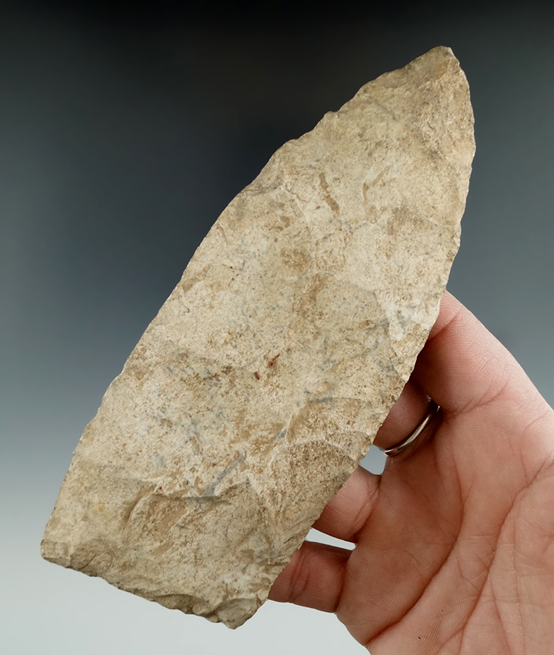 5 13/16" Flint Blade found in Missouri.