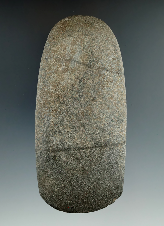 5 1/8" nicely made hardstone Celt found in Huron Co., Ohio.