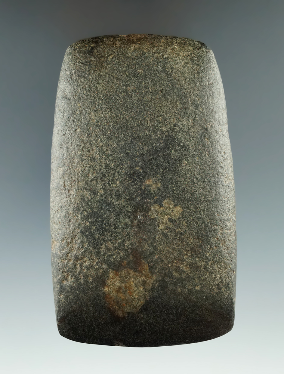 4" extremely well made Hopewell Squared Pole Celt found in Perry Co., Ohio.