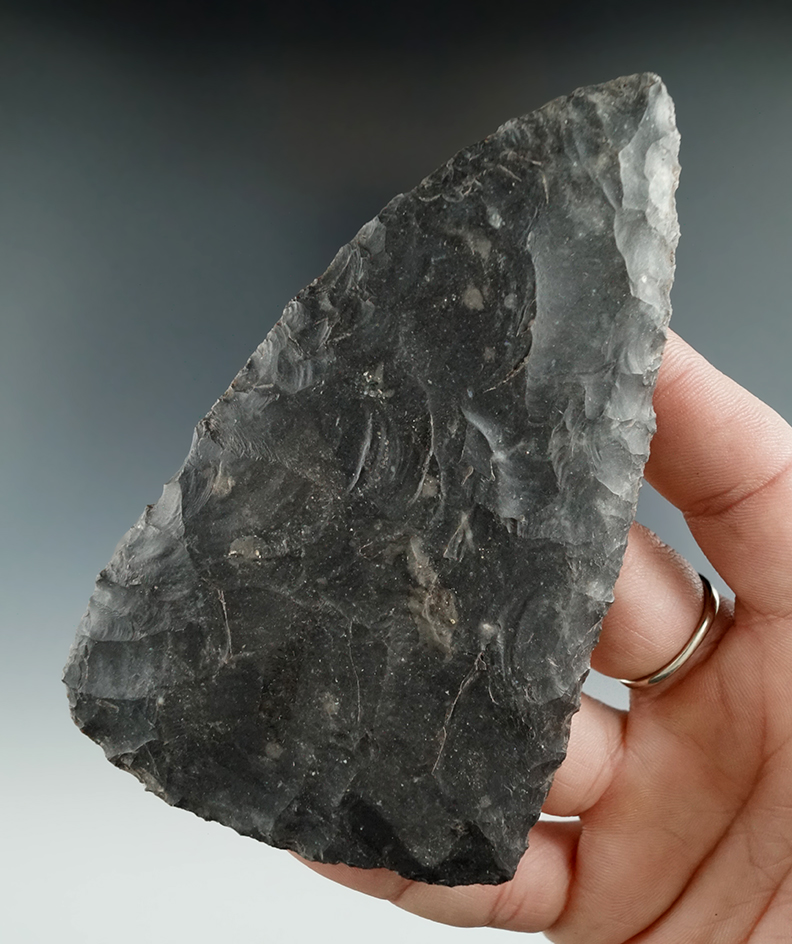 Ex. Museum! Thin and excellent flaking on this 4 1/2" Covington Blade found in Texas.