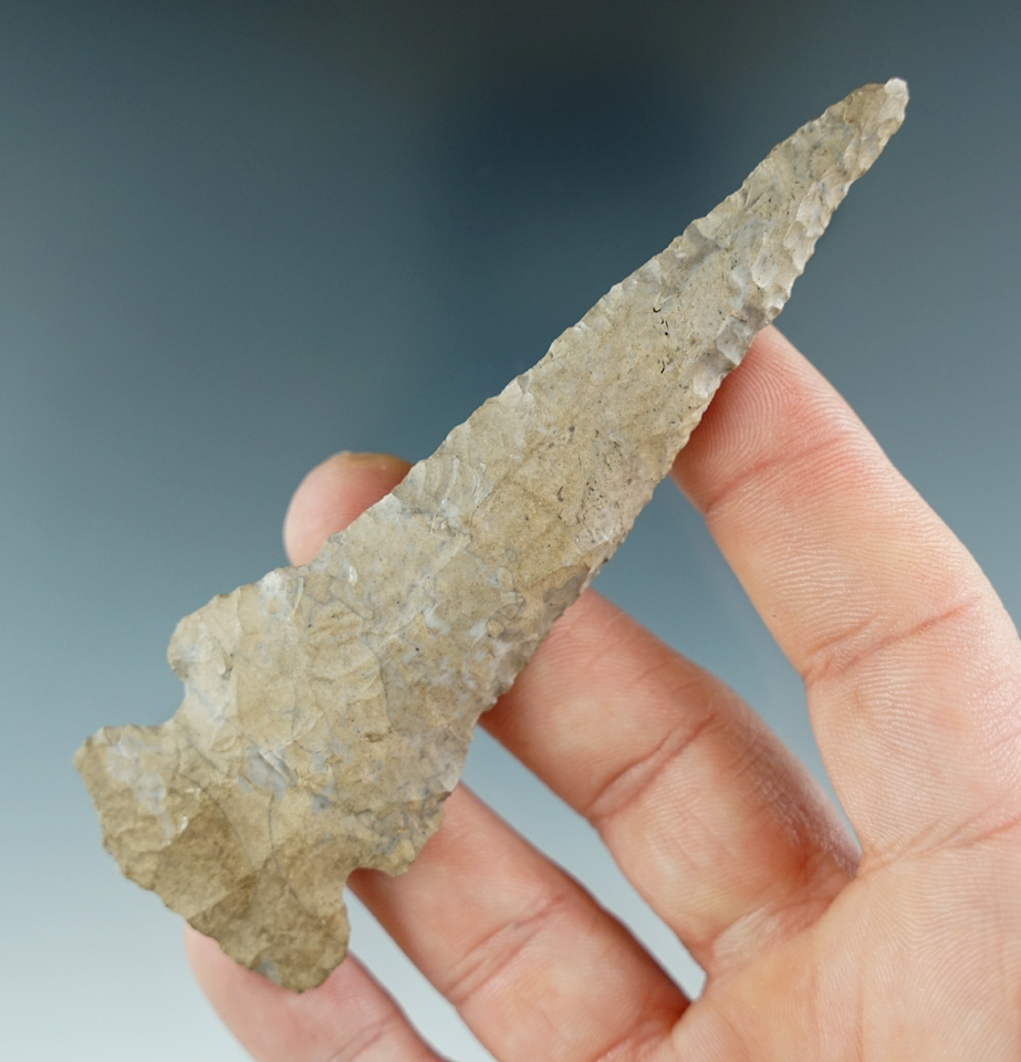 3 15/16" Cornernotch knife found in Jefferson County Tennessee.