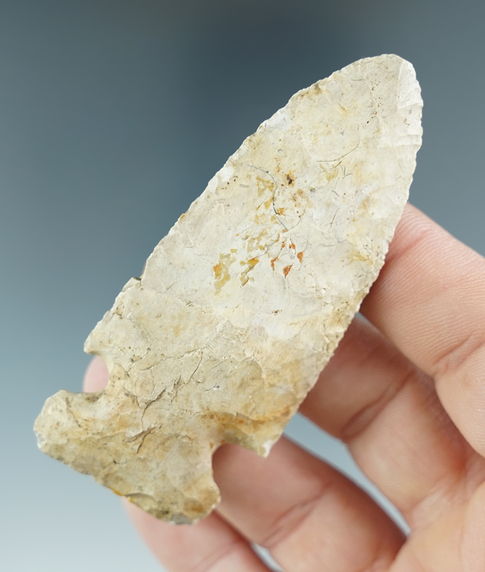 3 1/16" Thebes found in Illinois.