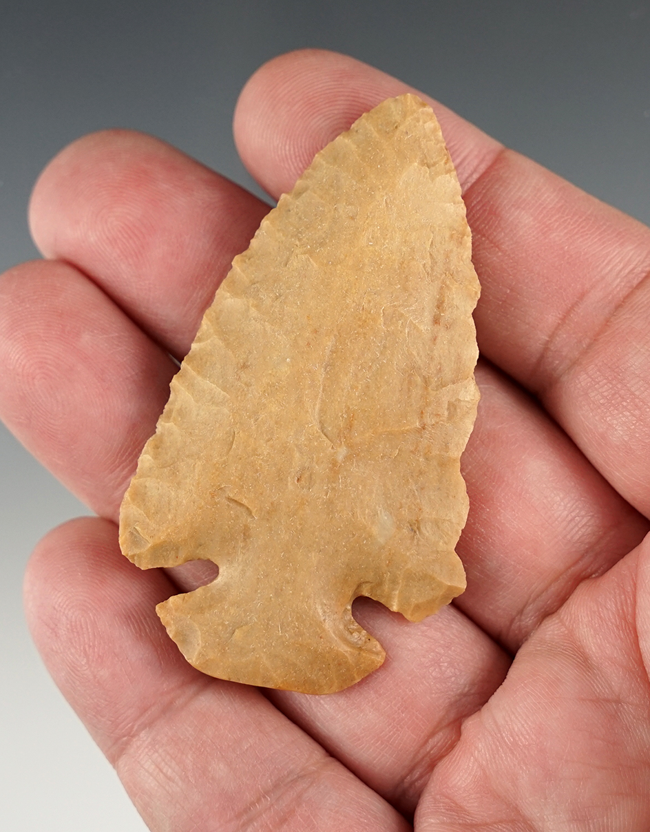 Nicely made 2 9/16" Kentucky Dovetail made from Carter Cave flint.