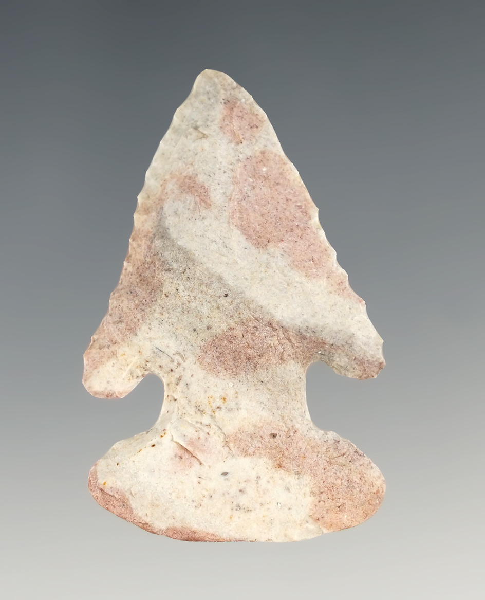 15/16" Beveled Thebes. Writing seems to indicate "Maddison Co., Ohio". Ex. Copeland.