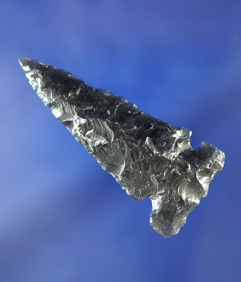 2 1/4" Northern Side Notch which is nicely made found near Fort Rock Oregon.