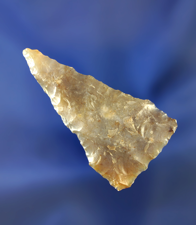 2" Plateau Pentagonal Knife made from attractive semi translucent agate.