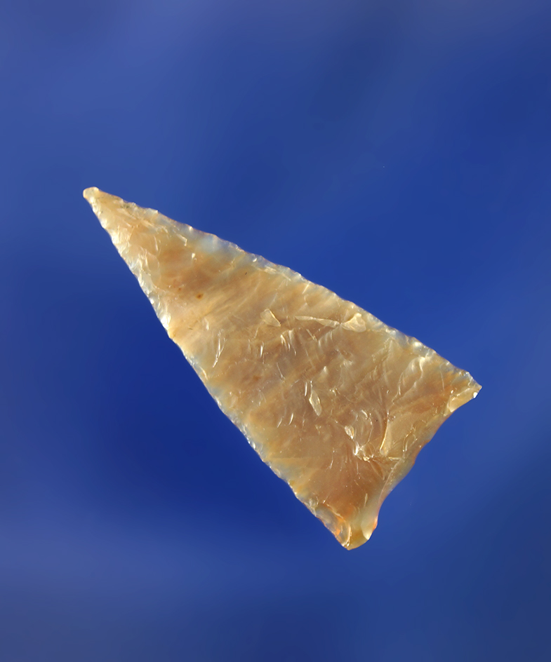 1" Cottonwood Triangular  that is nicely made from Chalcedony-Agate.