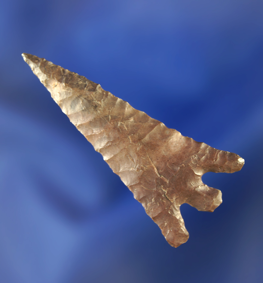 Large 1 3/4" Columbia Plateau that is very nicely flaked found near the Columbia River.