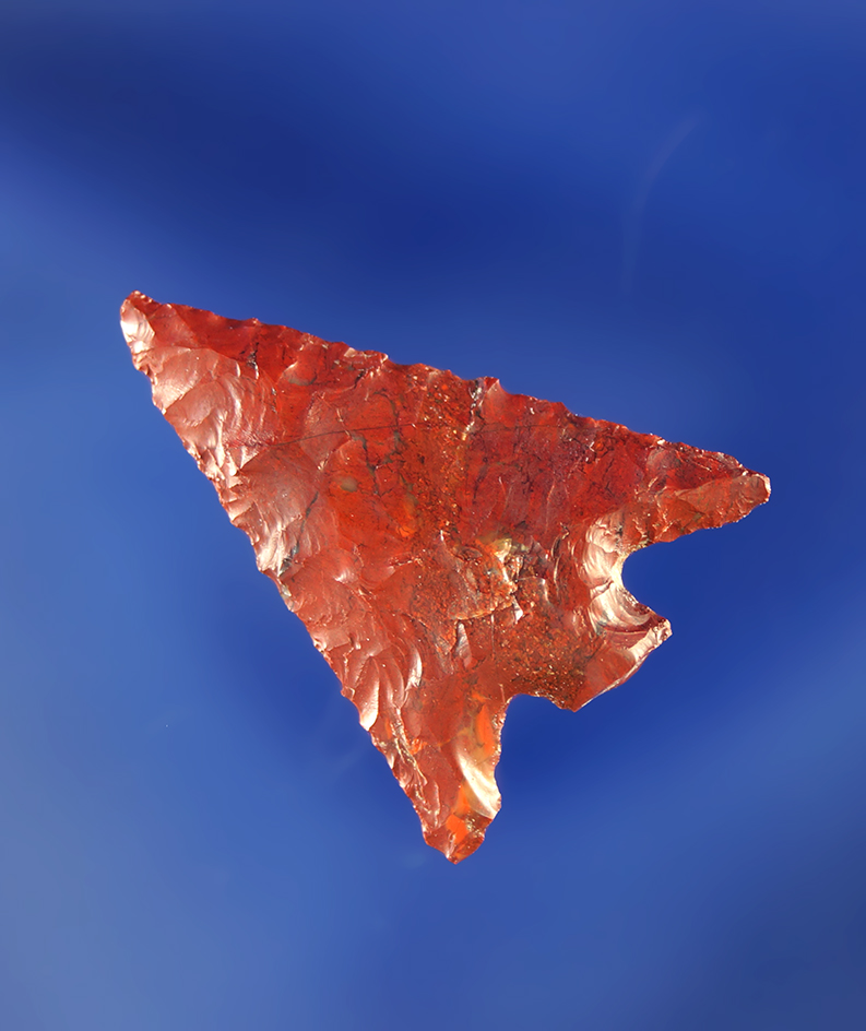 13/16" Columbia Plateau made from beautiful red Jasper.
